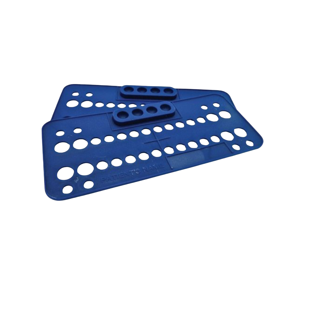 Plasdent BT2003-2X Orthodontic Bracket Trays Blue Disposable Dark Blue 25/Pk Plasdent BT2003-2X Orthodontic Bracket Trays Blue Disposable Dark Blue 25/Pk